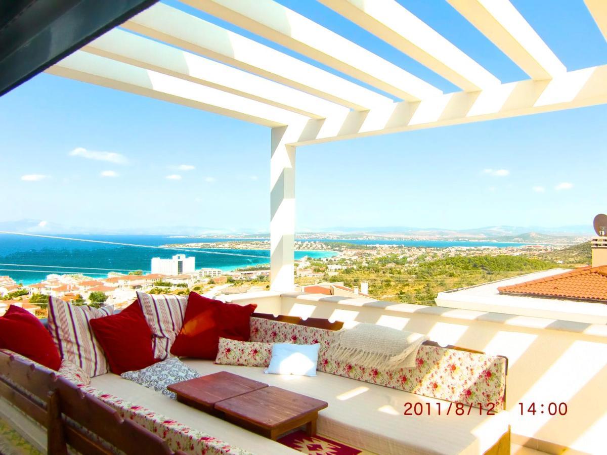 Luxury Villa With Amazing View, Чесме Екстериор снимка